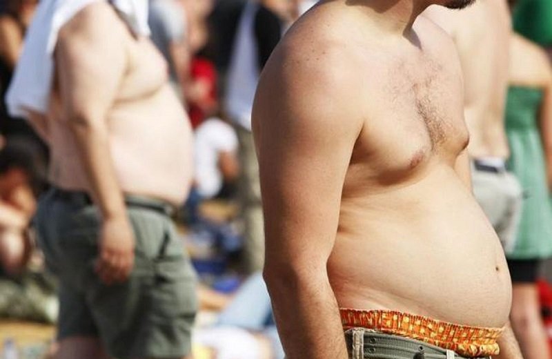 Как возникает ожирение у мужчин?
