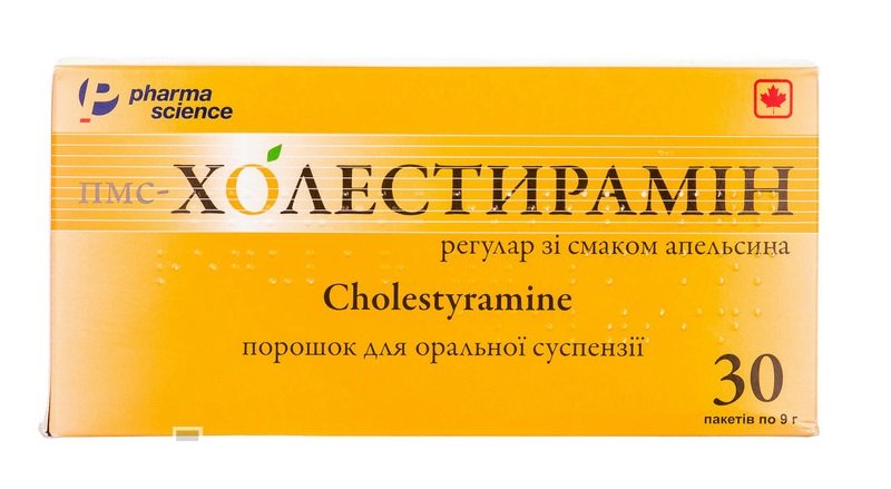 Инструкция по применению и подробное описание препарата Холестирамин
